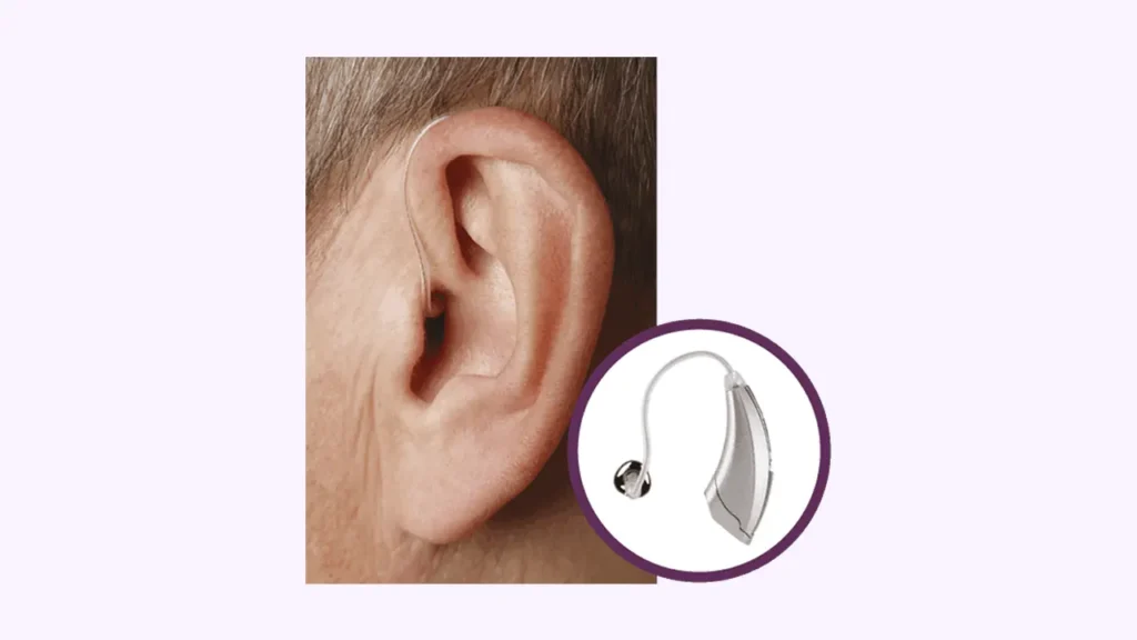 عکس سمعک پشت گوش RIC