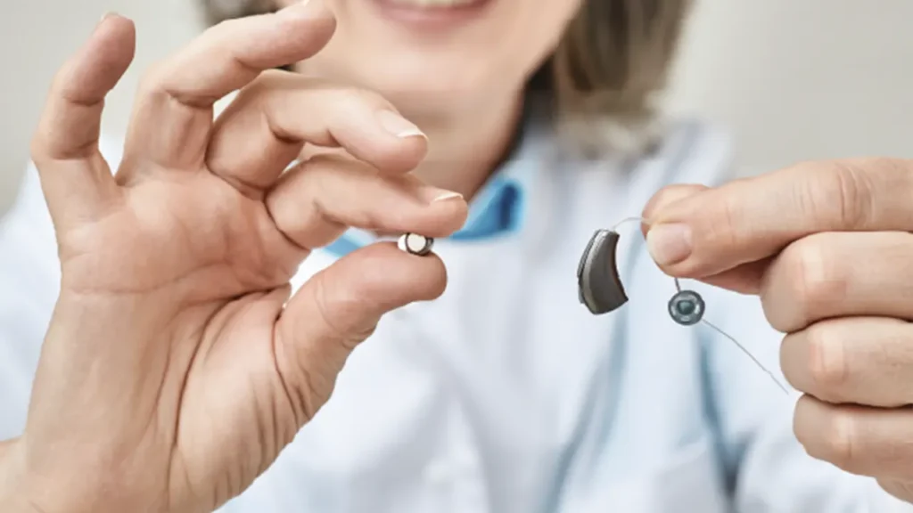 تعویض باتری سمعک