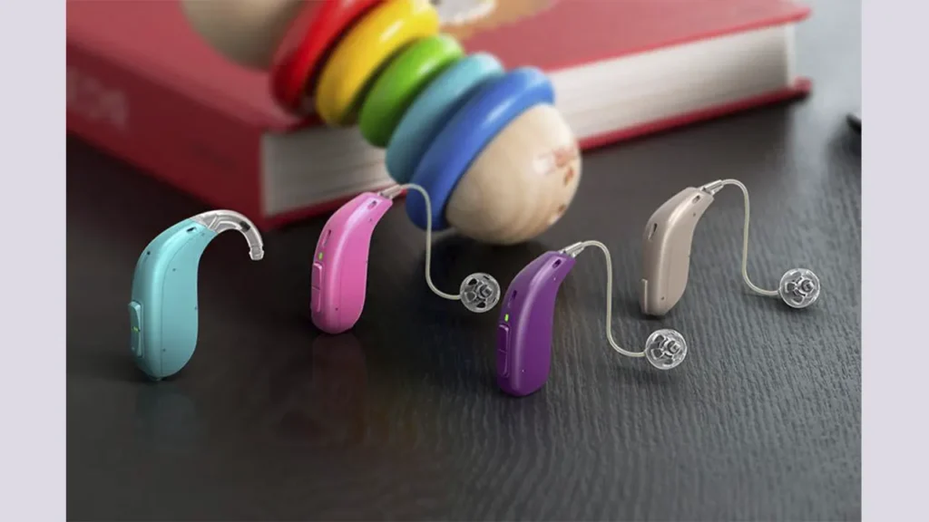 رنگ سمعک های کودکان