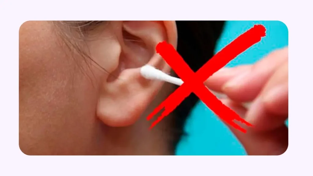 استفاده از اجسام تیز برای تمیزکردن گوش
