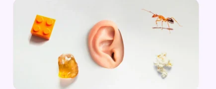 وجود چیزی در گوش