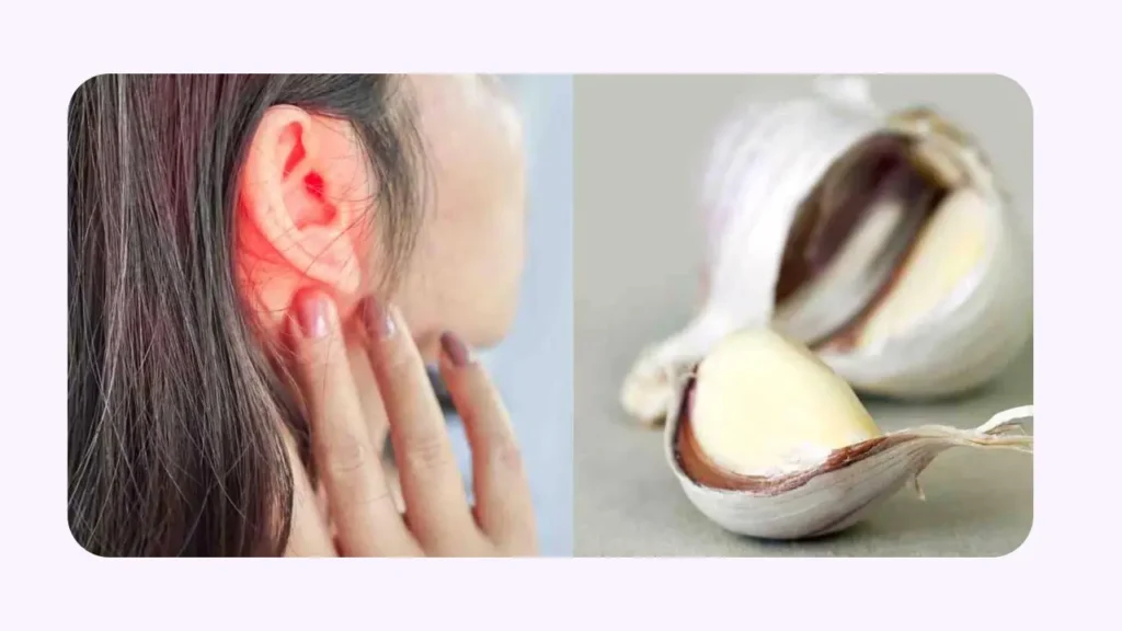 جرم گیری گوش با سیر