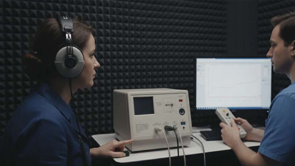 ادویمتری کامل در اتاقک مخصوص