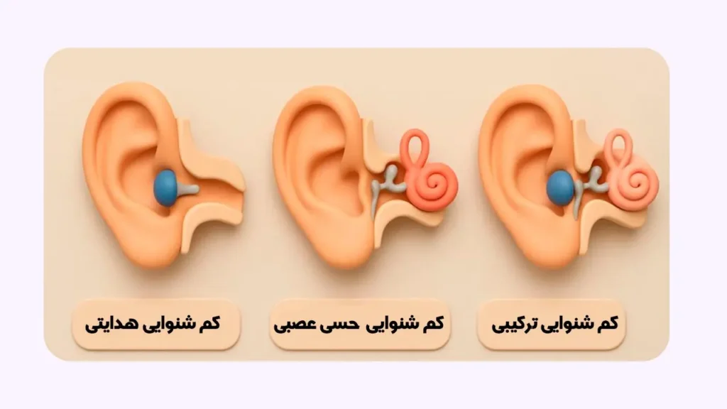 کم شنوایی ترکیبی 