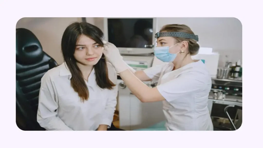 تشخیص وزوز گوش چپ