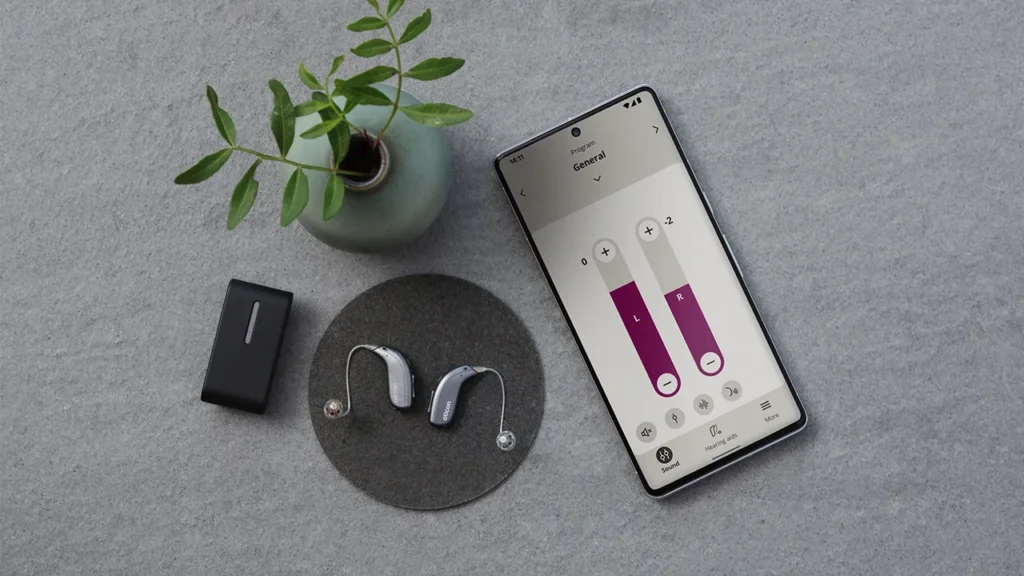 اتصال سمعک با بلوتوث به گوشی موبایل شاخص