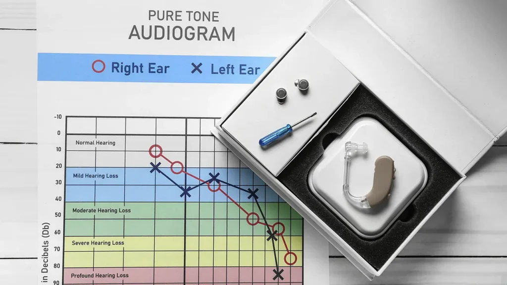 جواب تست شنوایی سنجی