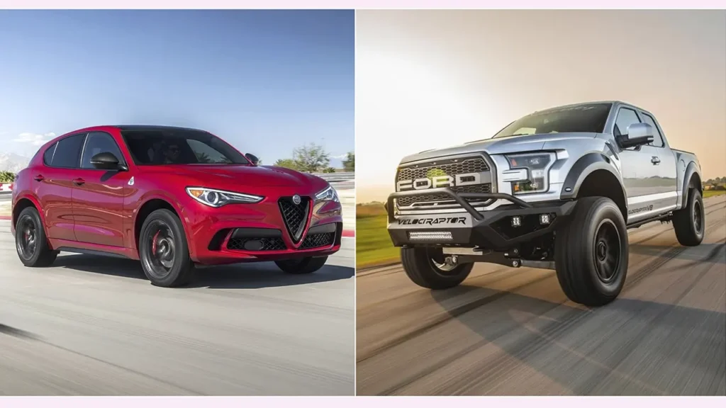 مقایسه ماشین اسپرت با ماشین شاسی بلند