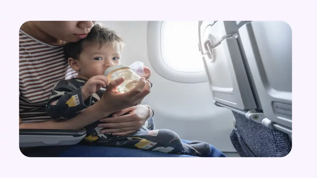 راهکارهای پیشگیری از گوش درد کودکان در هواپیما 