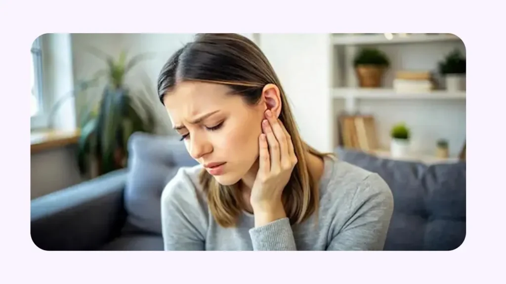 تکان خوردن مایع گوش