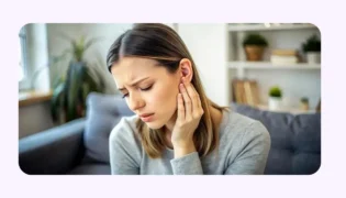 تکان خوردن مایع گوش