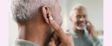 عکس سمعک داخل گوش شاخص
