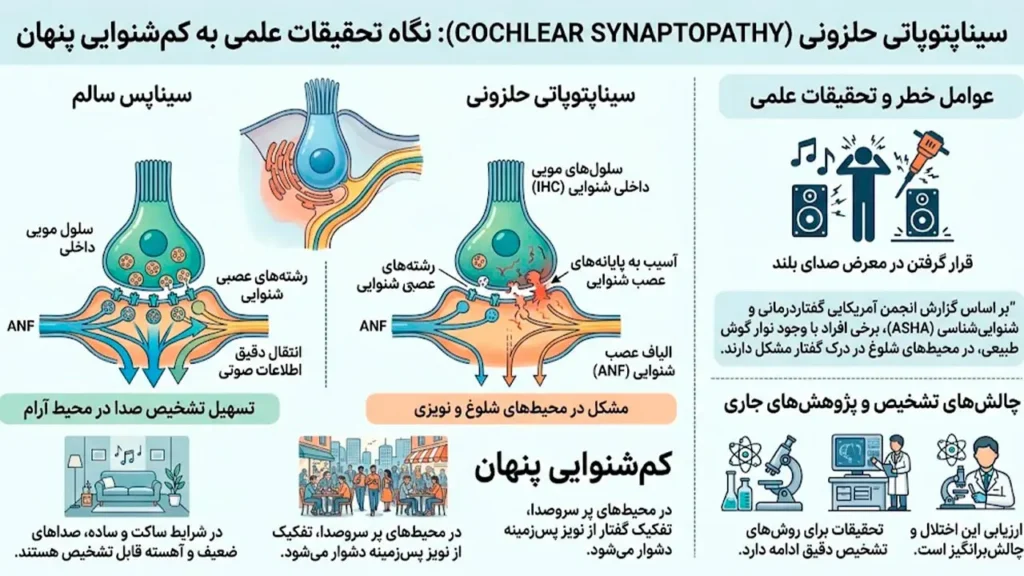 تصویر اینفوگرافیک از سیناپتوپاتی